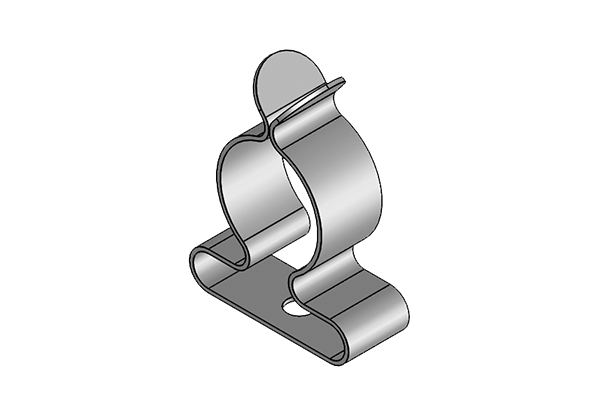 EMC shield clamps for screw assembly, with or without